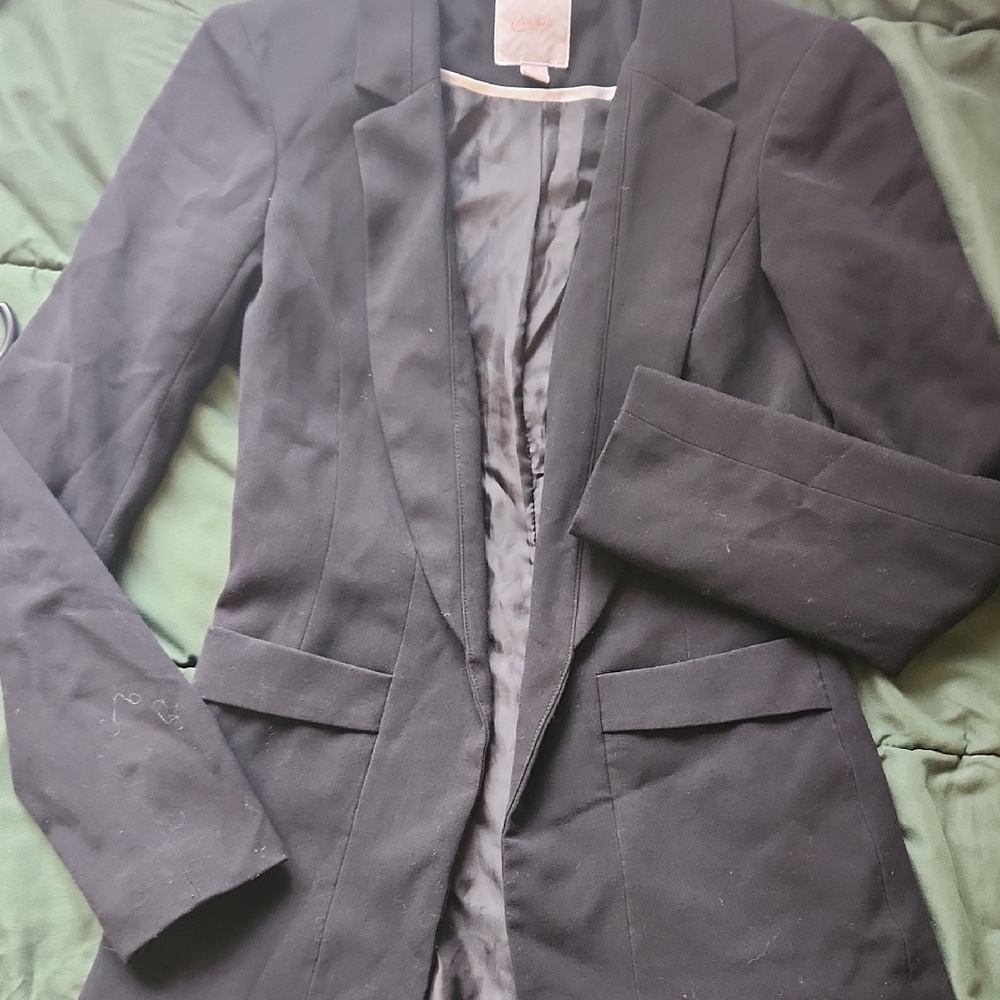 Candie's Black Blazer XS